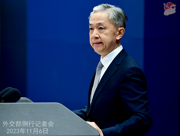 Foreign Ministry Spokesperson Wang Wenbin’s Regular Press Conference on ...